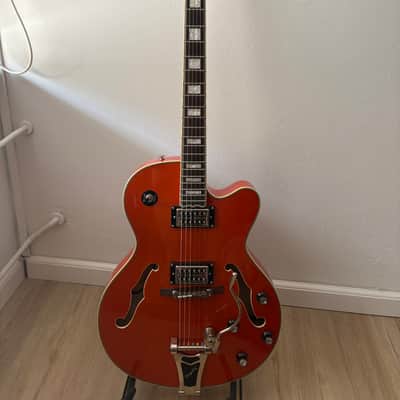 Epiphone Emperor Swingster with Rosewood Fretboard 2014 - 2019 - Sunrise Orange image 2