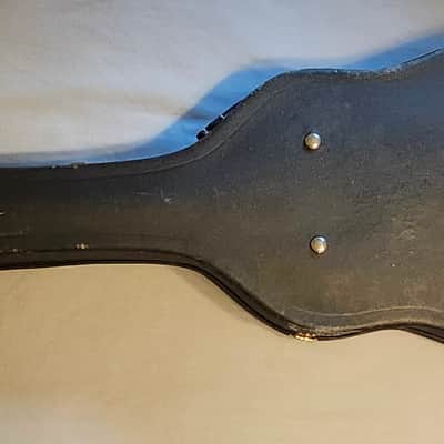 VTG/Antique *Archtop Classical Guitar Case* "Manalo" Spain; Japan? 1900-1970? - Black image 7