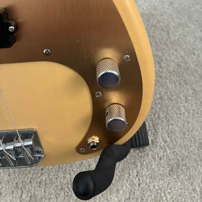 Squier 40th Anniversary Vintage Edition Precision Bass - Satin Vintage Blonde image 3