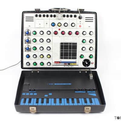 EMS SYNTHI AKS Analog Synthesizer Fully Refurbished & Future-Proofed ! vcs3 a VINTAGE SYNTH DEALER image 1