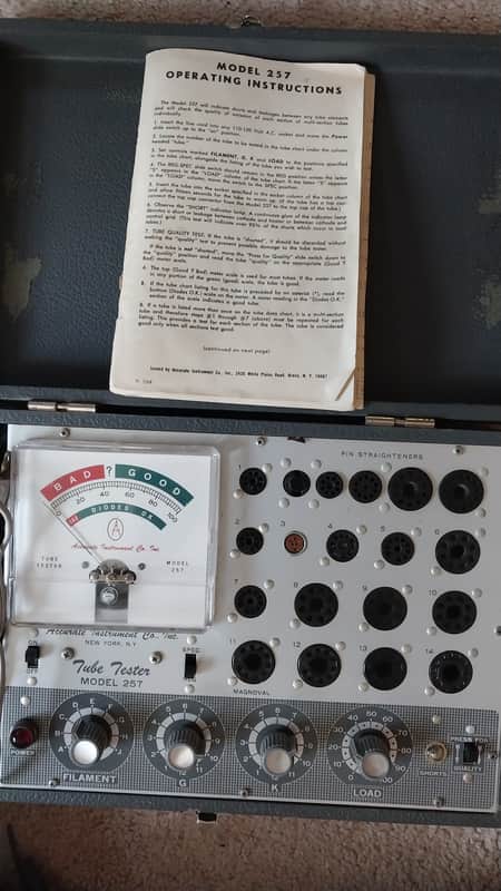 Accurate Instrument Tube Tester with manual image 1