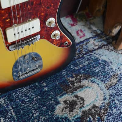 1966 Fender Jazzmaster Sunburst w/HSC image 3