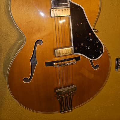 Ibanez 2461 Single Cutaway Laminated Archtop 1976 - 1977 - Natural image 1