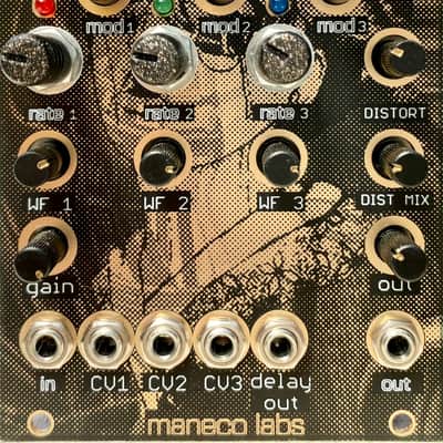 Maneco Labs HOLISTIC DELAY (eurorack/alternate faceplate) image 2