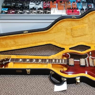 used 2023 Gibson Custom Shop Murphy Lab '64 SG Standard Reissue Ultra Light Aging, Excellent Condition with OHSC & Paperwork! image 5