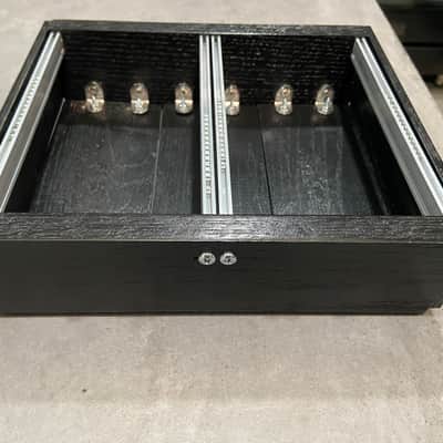 6U 40hp Eurorack Modular Unpowered case oak -black 2026 - Black Vehslage Modular image 6