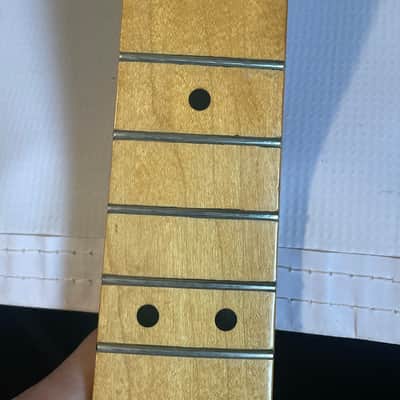 1988 Fender USA American Stratocaster Plus Loaded Guitar Neck 22 Fret Maple FB image 14