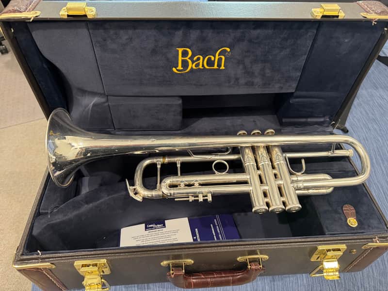 Bach 180S37 Stradivarius Series Bb Trumpet 2010s - Silver-Plated image 1