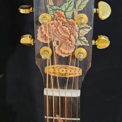 Blueberry Handmade Acoustic Guitar Grand Concert image 14