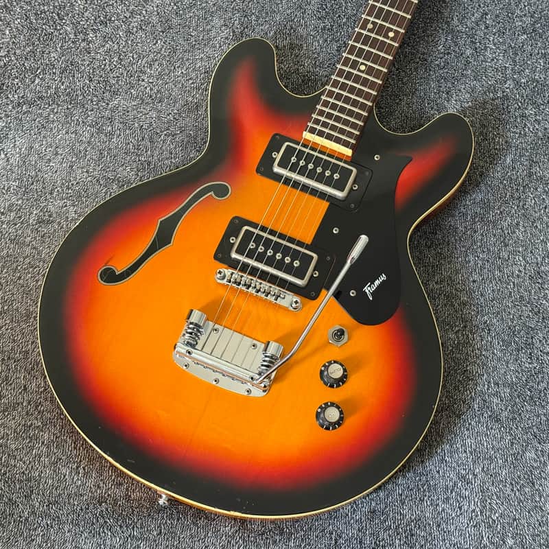 1973 Framus Atlantik 6 Thinline Hollowbody Electric image 1
