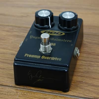 DOD YJM308 Yngwie J. Malmsteen Preamp Overdrive - Black image 3