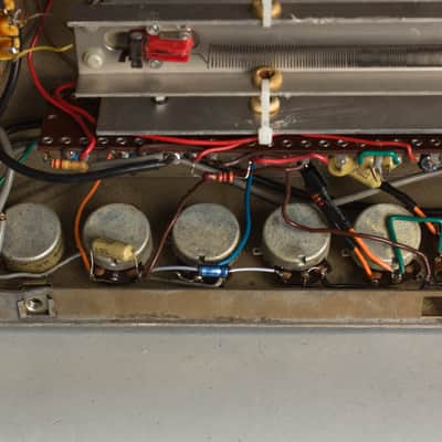 Vox  Model UL 7120 Hybrid Head and Cabinet Amplifier (1966), ser. #1037. image 7