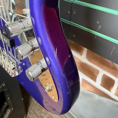 Fender Standard Jazz Bass Midnight Blue 1999 Electric Bass image 6