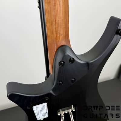 Strandberg Boden Original N2.6T Tremolo Multiscale Headless Electric Guitar w/ Bag - Black Denim Burst Satin image 15