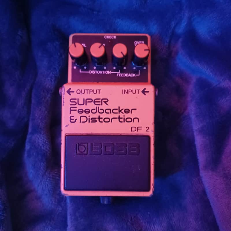 Boss DF-2 Super Feedbacker and Distortion 1985 - 1989 - Orange image 1