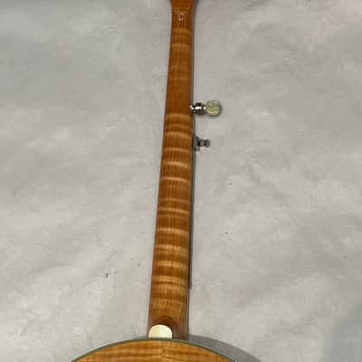 Gold Tone OB-250LE Orange Blossom Resonator Banjo 2006 Natural Flamed Maple w Case image 4