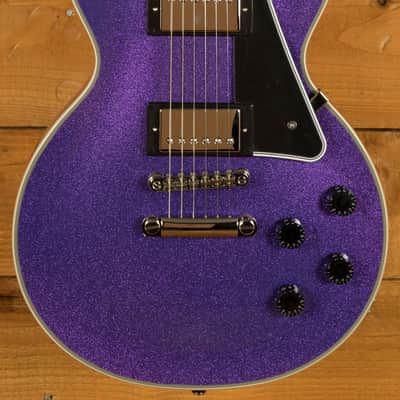 Epiphone Inspired By Gibson Custom Les Paul Custom - Amethyst Sparkle Bild 10