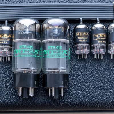1980 Mesa Boogie Mark II B Vintage Tube Amp Head & 1x12 Cab w/ Altec 417-8H image 16