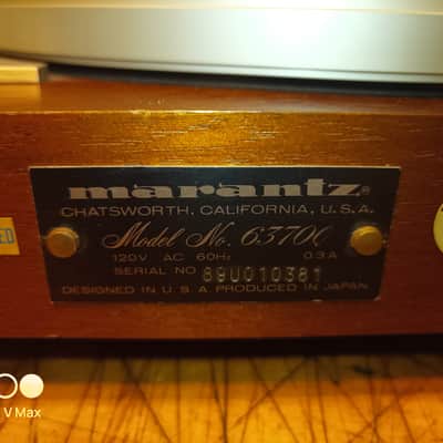Marantz 6370q quarts 1978 - Silver image 6