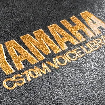 Yamaha CS70M Complete Voice Library Set Incl Leather Etui // Impossible find!! image 7