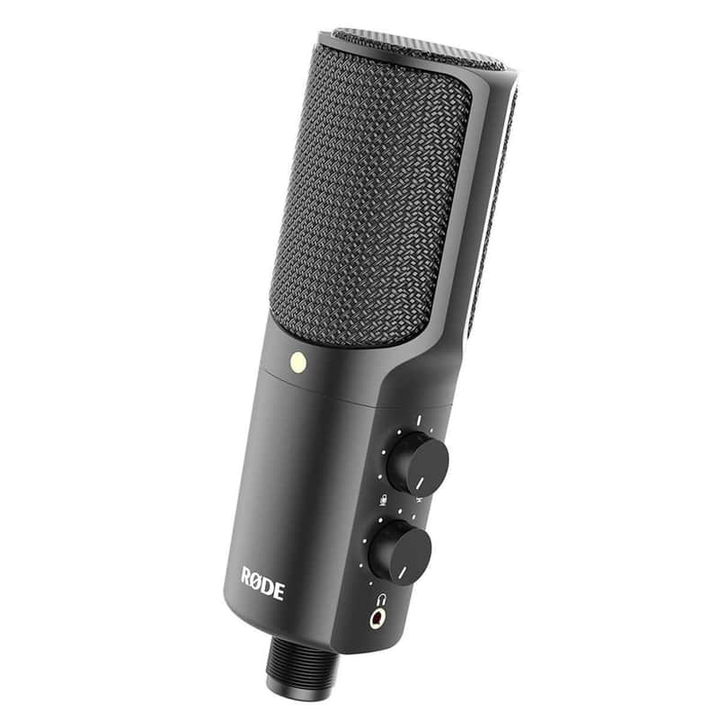 RØDE NT-USB Versatile Studio-quality Condenser USB Microphone with Pop Filter and Tripod for Streaming, Gaming, Podcasting, Music Production, Vocal and Instrument Recording image 1