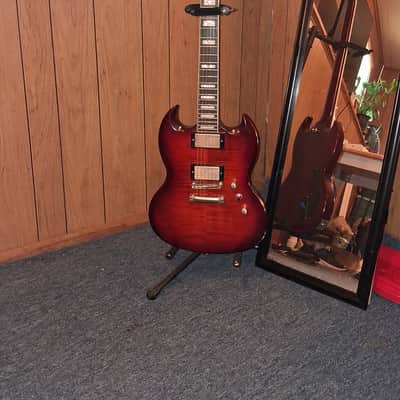 Epiphone SG Prophecy 2020 - Present - Red Tiger Aged Gloss image 3