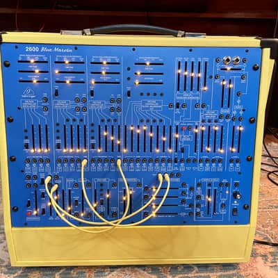 Behringer ARP 2600 Modular Analog Synth - Limited Edition - Blue Marvin - Spring Reverb
