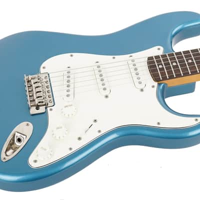 2021 Squier Classic Vibe 60's Stratocaster Lake Placid Blue image 6