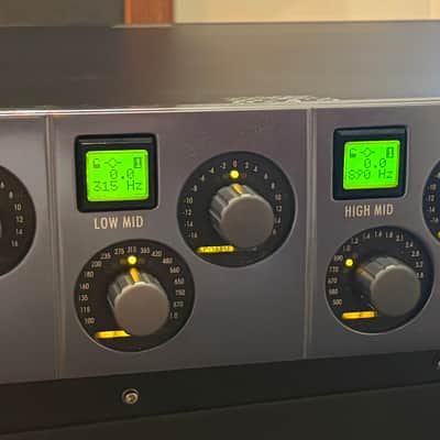 Summit Audio Element 78 Model MPE-200 Digitally-Controlled 2-Channel Mic Pre / Equalizer 2000s - Blue image 1