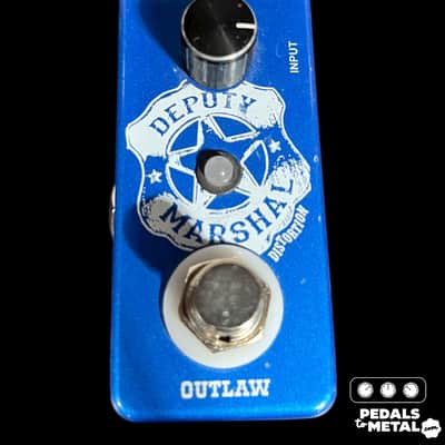 Outlaw Effects Deputy Marshal Distortion 2010s - Blue X9524 image 1