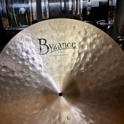 Meinl 22" Byzance Traditional Extra Hammered Ride Cymbal 2024 - Present - Traditional image 2