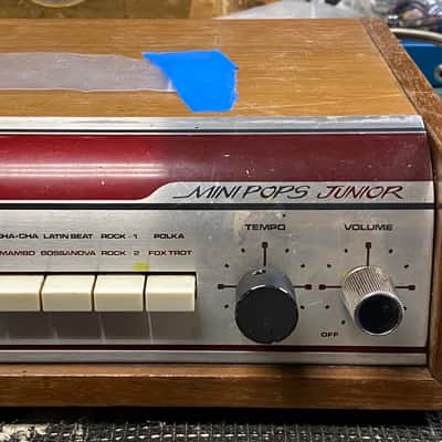 Early 70's Keio Electronic Lab Mini Pops Junior Vintage Drum Machine image 1