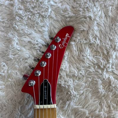 Epiphone S-310 with Maple Fretboard 1988 - 1999 - Fiesta Red image 3