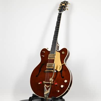 Gretsch G6122T-62 Vintage Select Edition '62 Chet Atkins Country Gentleman Hollow Body w/ Bigsby- Walnut Stain 2023 (JT23010220) image 13
