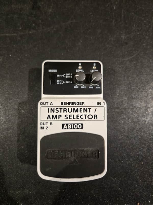 Behringer AB100 Instrument/Amp Selector for $18.37 - Save $0!