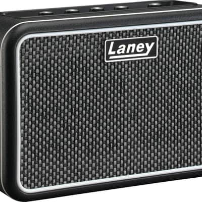 NEW 2023 Laney MINI-STB-SuperG Supergroup Stereo Bluetooth Mini Guitar Combo - Black image 3