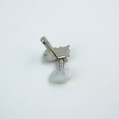 3L/3R Classic Acoustic Guitar Tuning Keys Tuners Head Pegs ,Nickel /Pearloid image 6