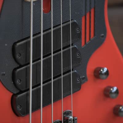 Dingwall NG3 Adam "Nolly" Getgood Signature 5-String - Fiesta Red image 10