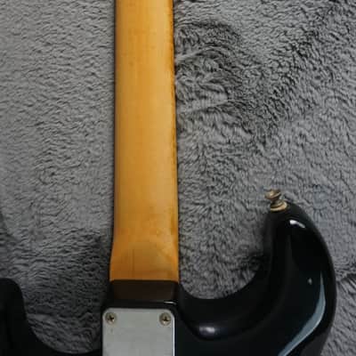 Greco Super Power HSS Strat Style MIJ Electric Guitar Black 1980s Japan image 9