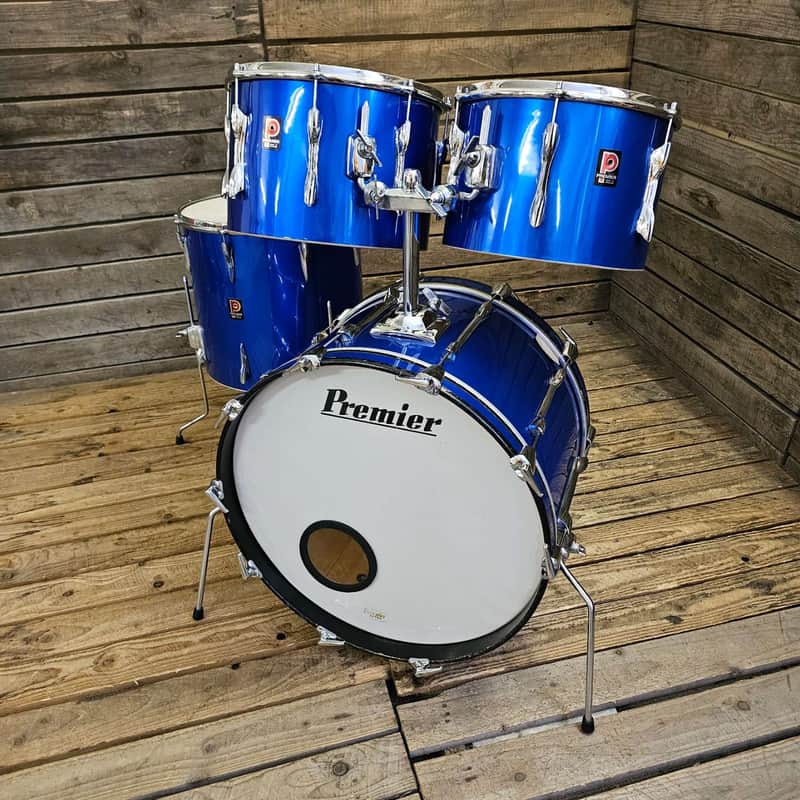 Drum Kit Premier Vintage Elite, Blue USED! RKELE280326 image 1