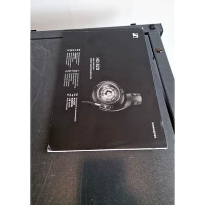 Sennheiser HD820 - Headphones - Black - Very Good w/ Original Box & Manuals image 9
