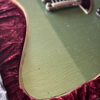 Over 9k new! RARE Gibson Custom Shop Custom Firebird Heavy Aged Inverness Green 2025 - Perfect Balance and Weight image 12