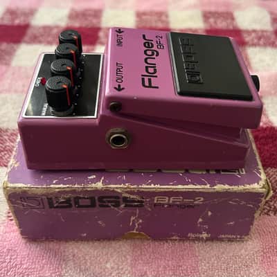 1981 BOSS BF-2 Flanger Made in Japan with Original Box - Black Label Vintage MIJ image 7