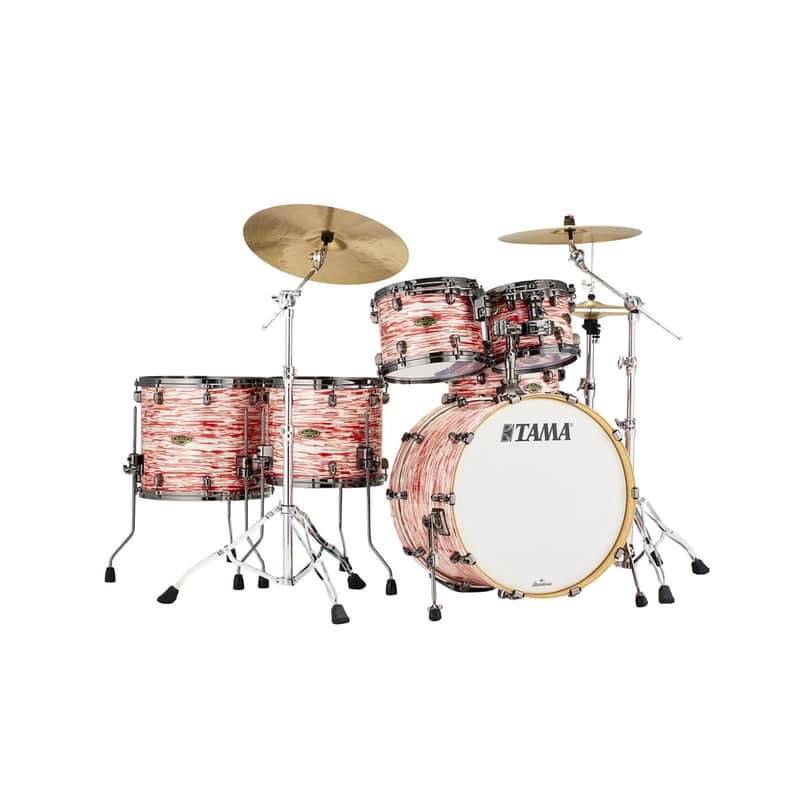 Tama WBR52LBNS-RWO Starclassic Walnut/Birch Red and White Oyster - Drum Shell Set image 1