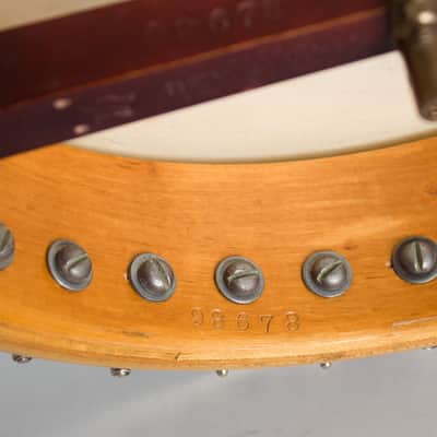 Vega  Little Wonder 5 String Resonator Banjo (1952), ser. #98678, black hard shell case. image 16