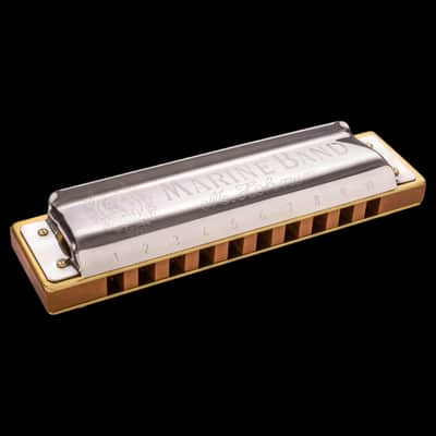 Hohner Marine Band Harmonica in the Key of A image 1