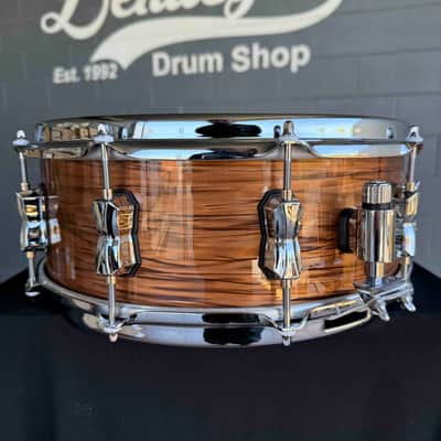 Mapex Black Panther Scorpion 5.5x14 Walnut/Mahogany Snare Drum image 4