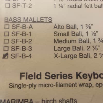 Silverfox SF-B-4 Bass Mallets image 3