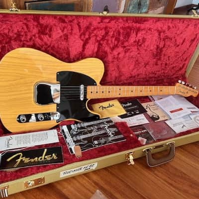 Fender American Vintage '52 Telecaster 2007 - Butterscotch Blonde image 1
