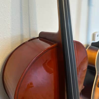 Cecilio - Full Size Cello 4/4 with Bow, Case, New Set of | Reverb
